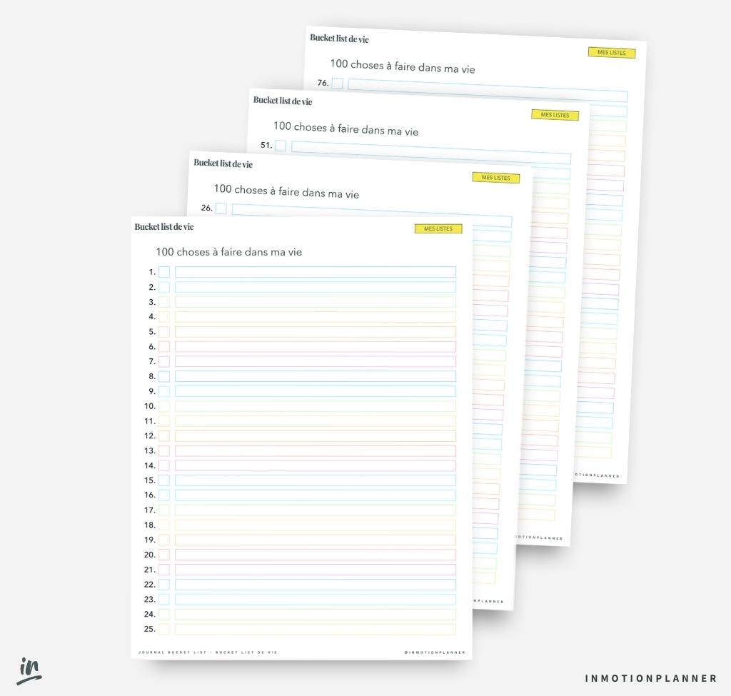 Journal Bucket List (digital)