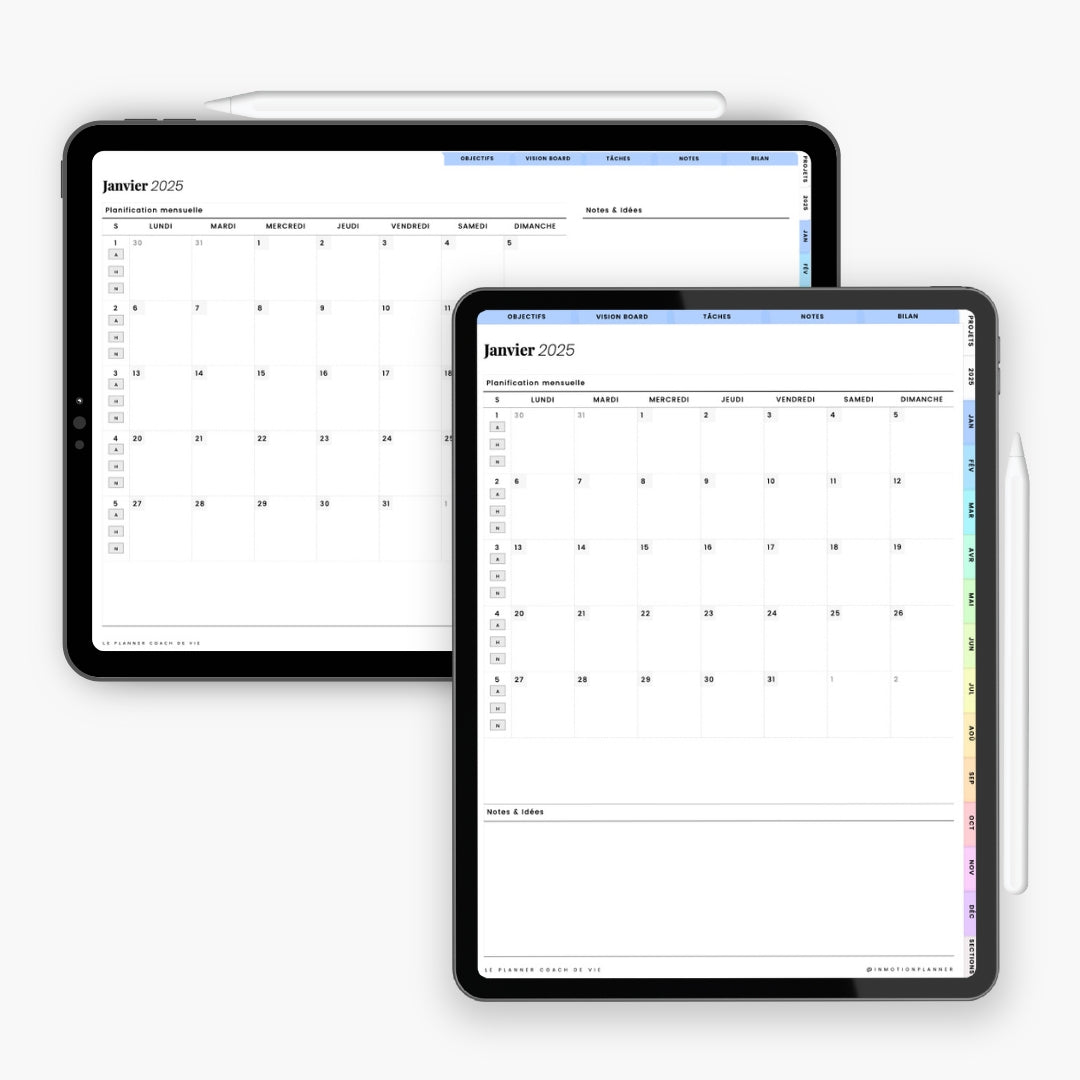 essayez gratuitement le planner digital