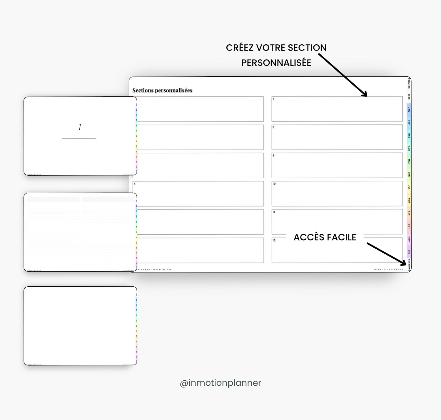 Organisation avec un planner digital - InMotion Planner