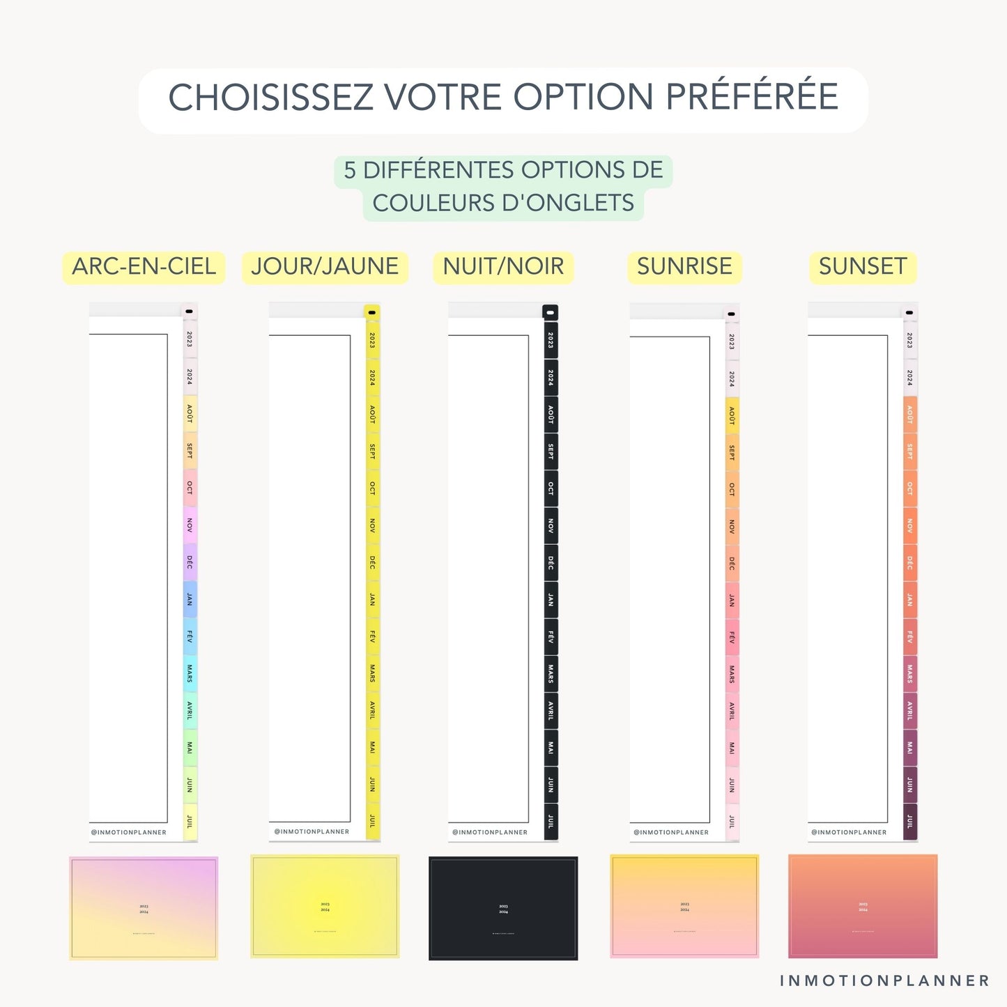 2023 - 2024 Planner digital horizontal