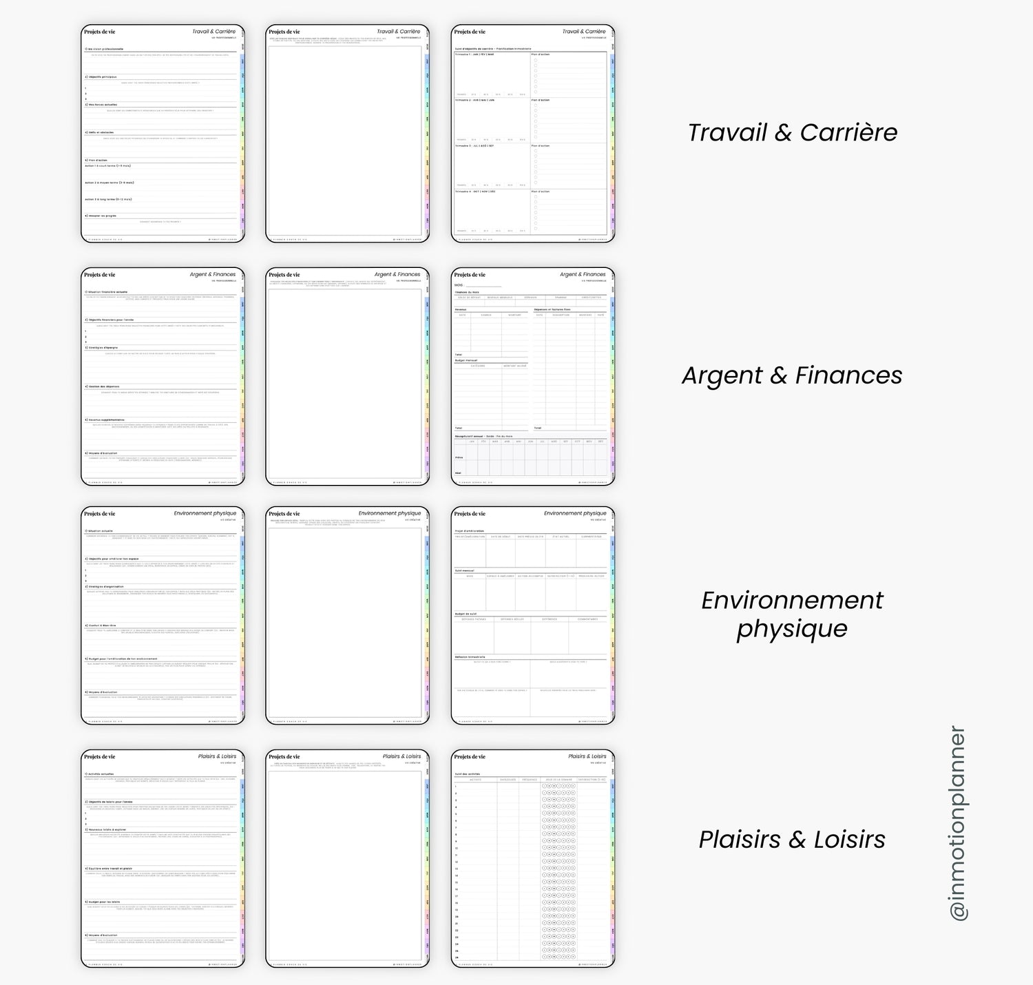 Gestion Pro Perso avec Planner digital 2025