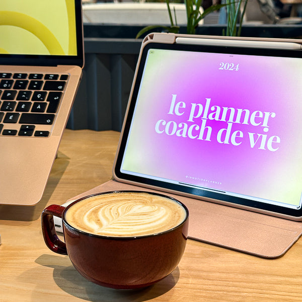 organisation quotidienne avec un digital planner