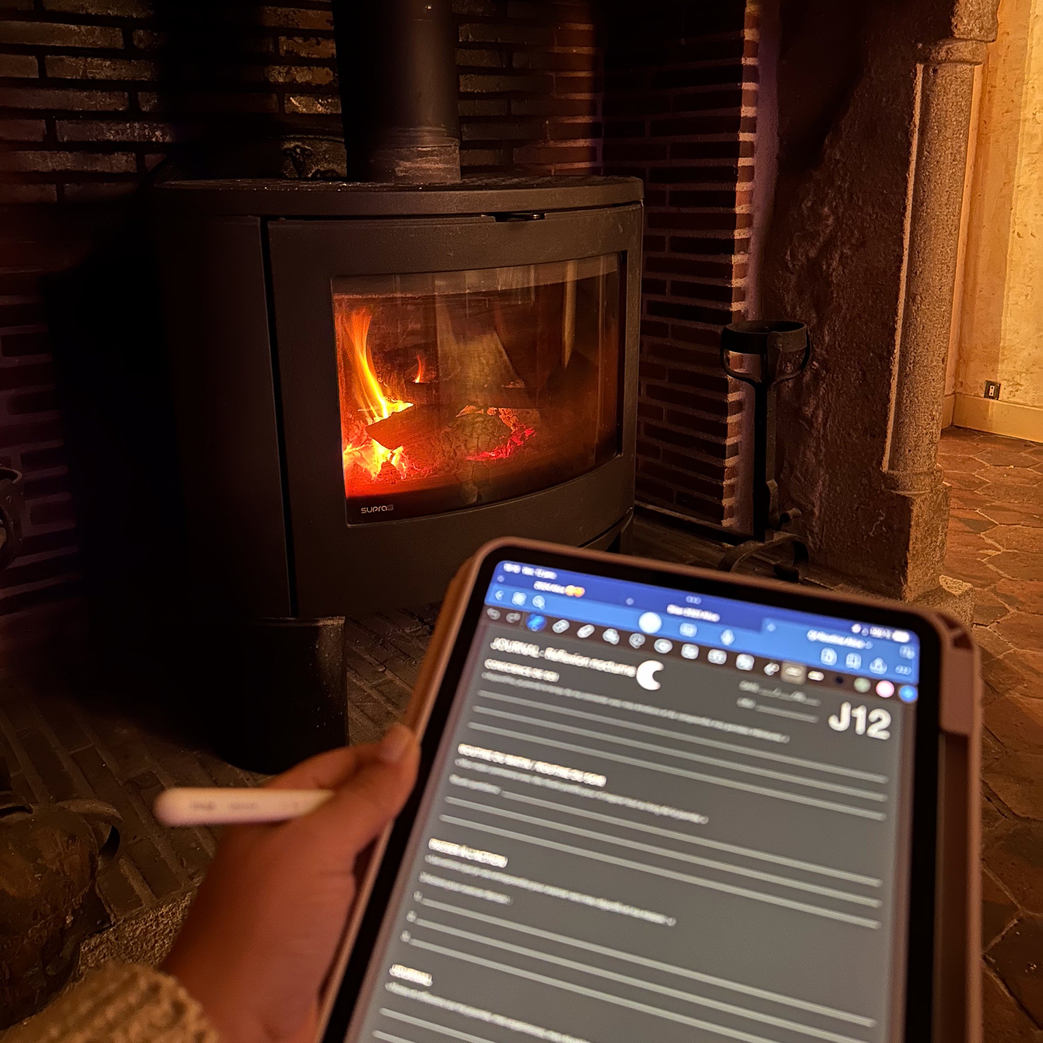 routine nocturne iPad