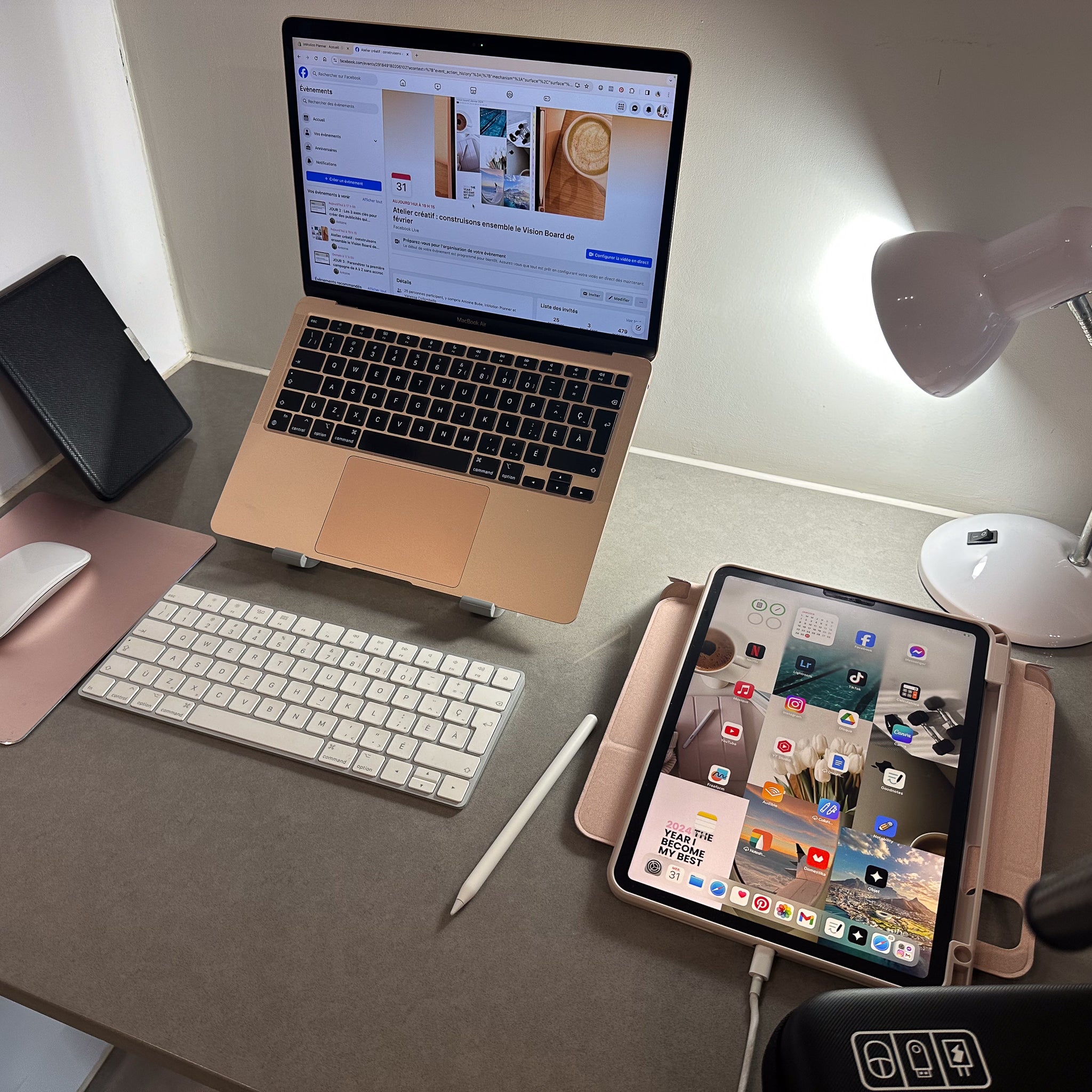 créativité planner digital
