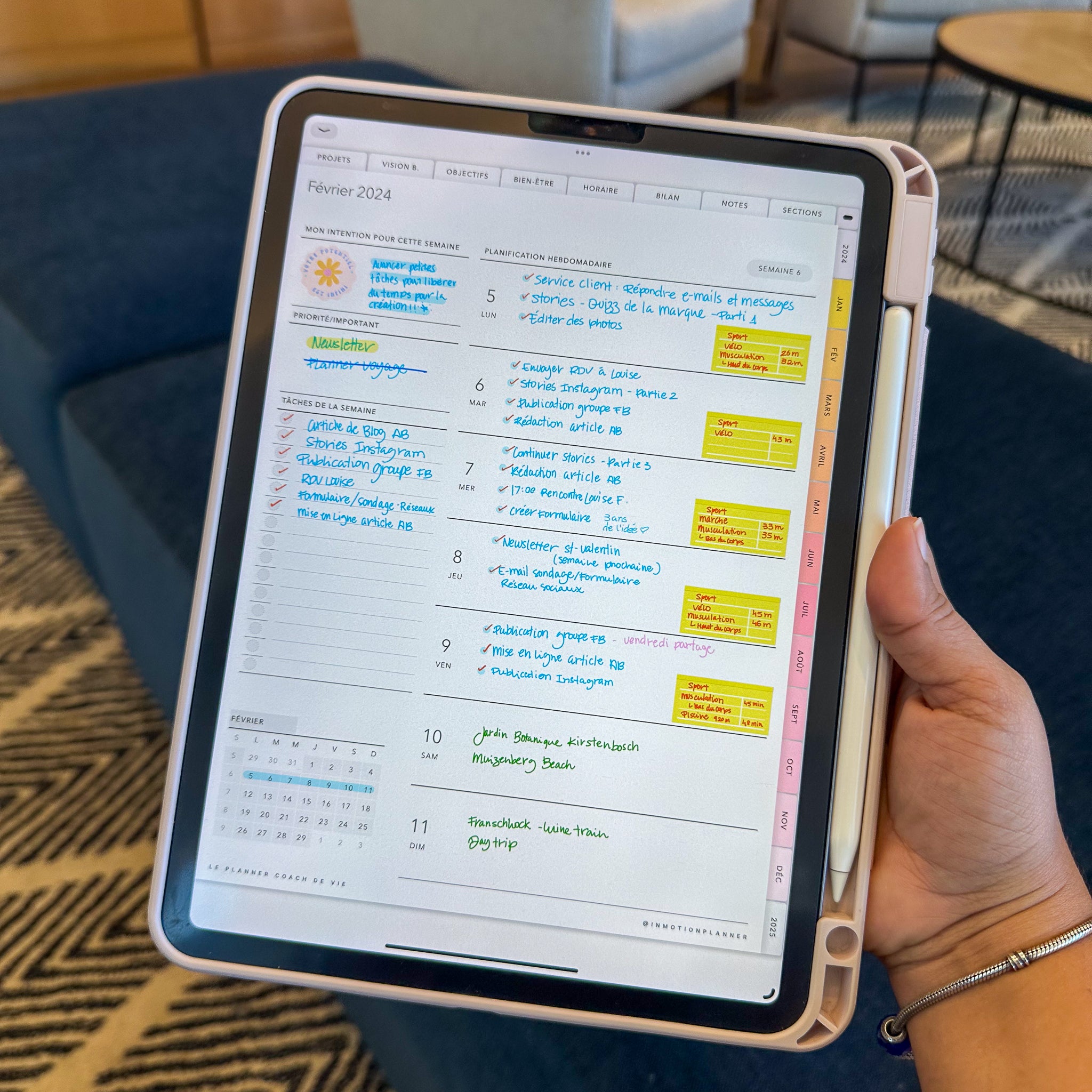 calendrier Goodnotes