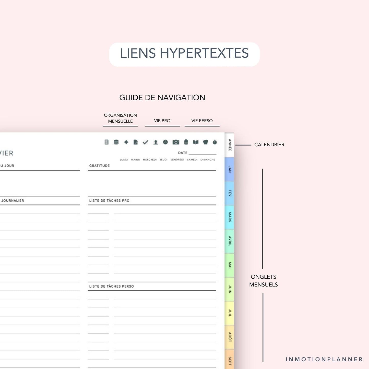 Planner digital Pro Perso non daté