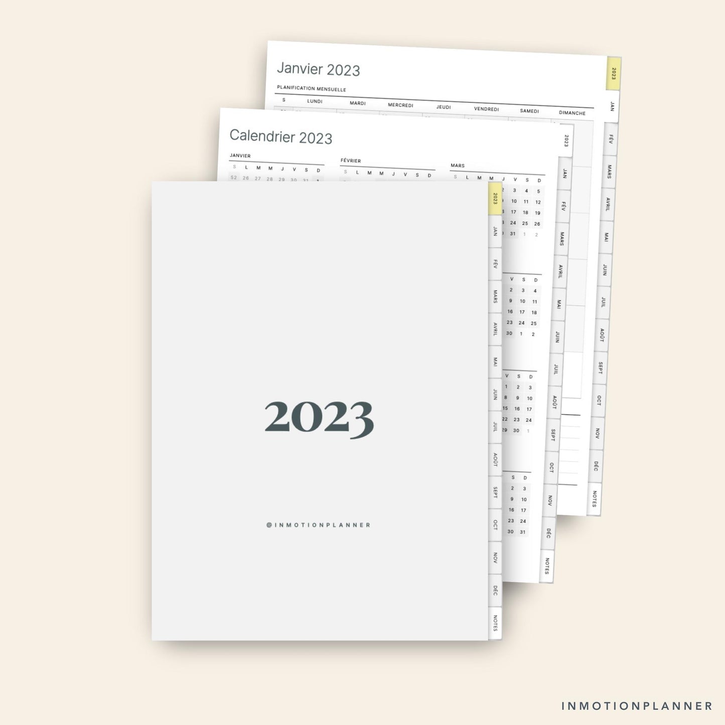 2023 Planner digital Essentiel