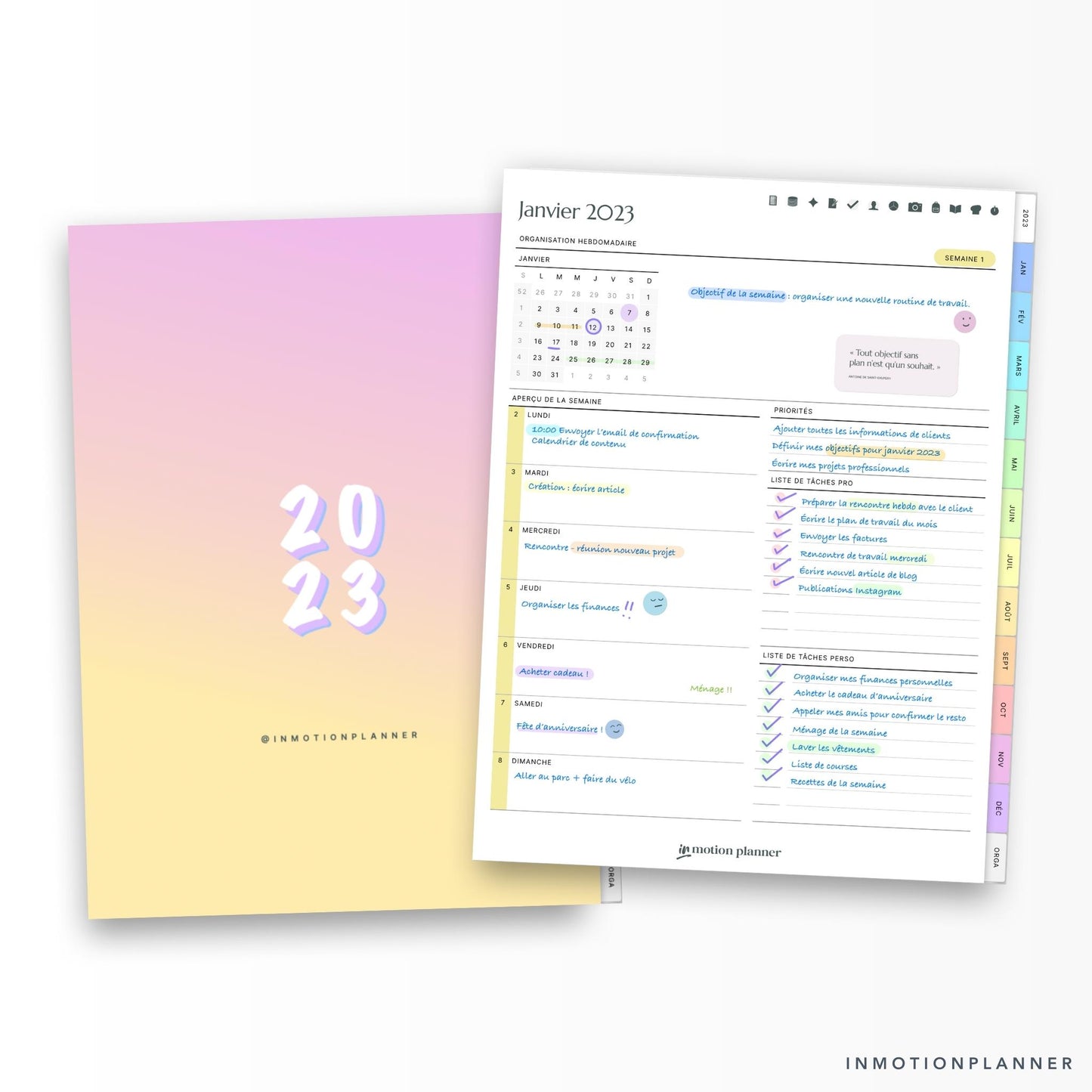 InMotion Planner - Planner digital 2023