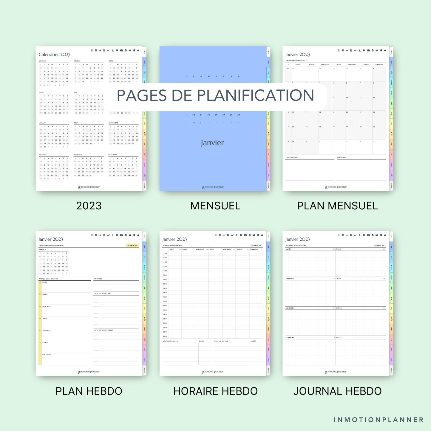 InMotion Planner - planification numérique