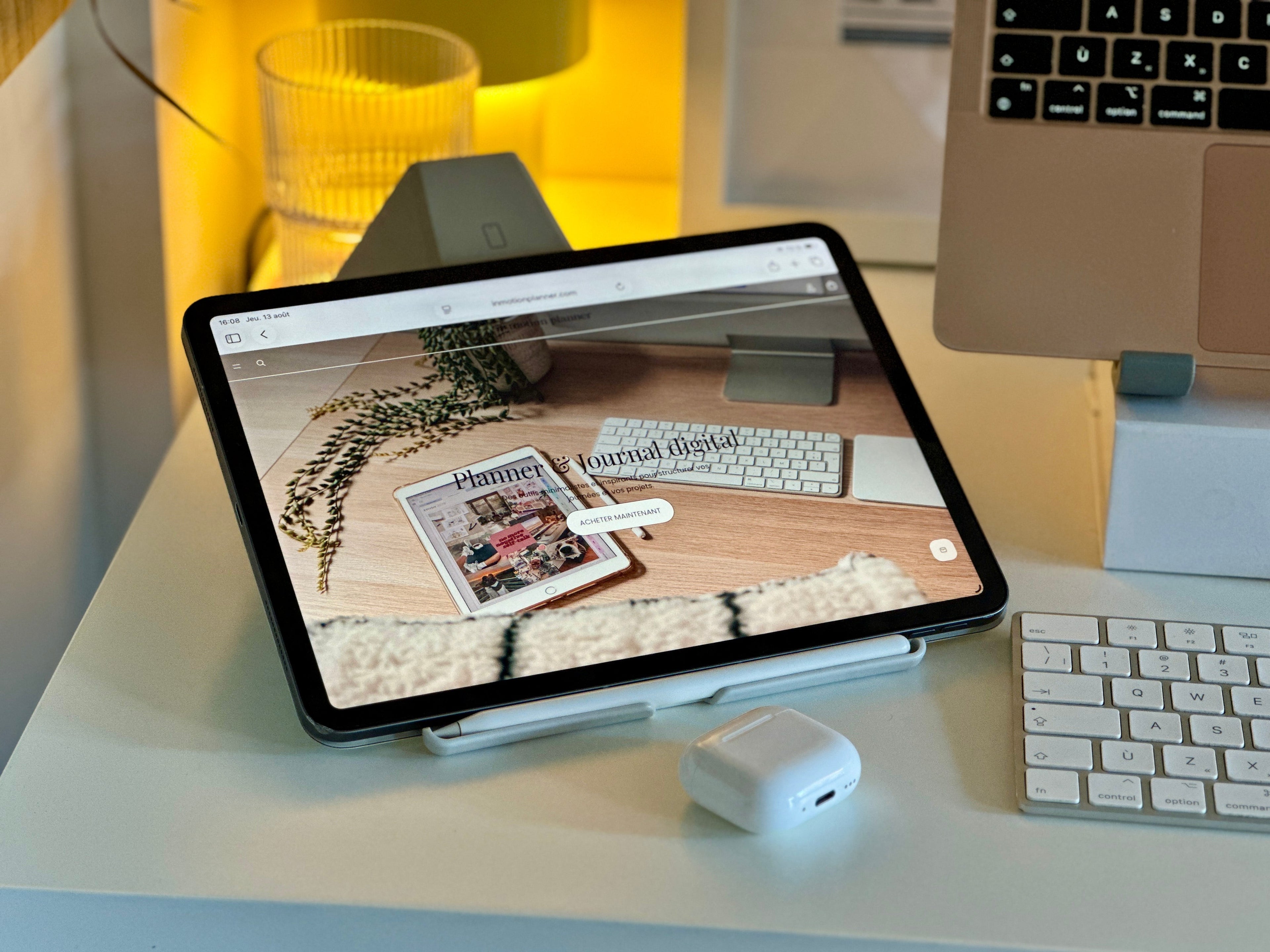 Marque InMotion Planner choisir le bon agenda numérique sur tablette avec un stylet