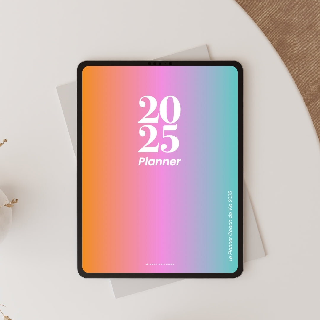 Planner digital 2025 InMotion Planner découvrir la collection