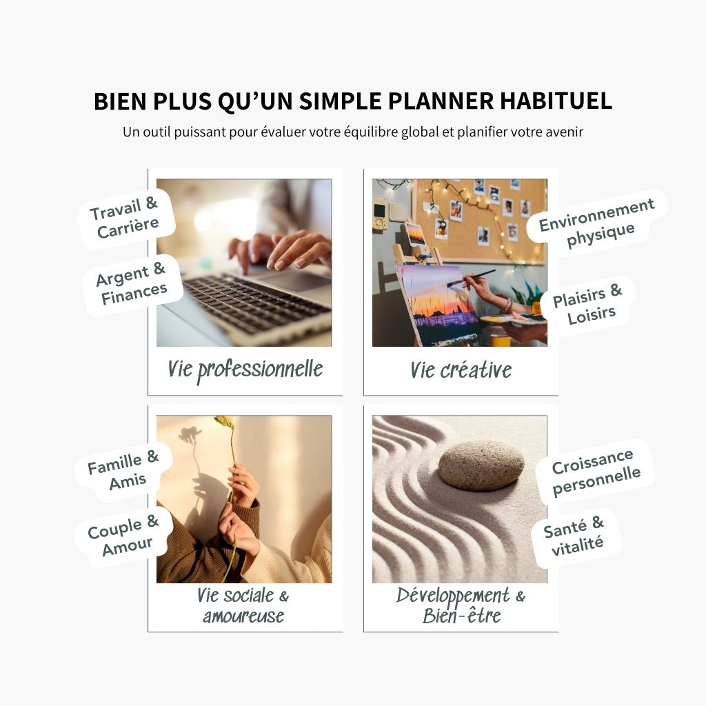 2024 - 2025 Planner digital - Le Planner Coach de Vie - Horizontal - InMotion Planner