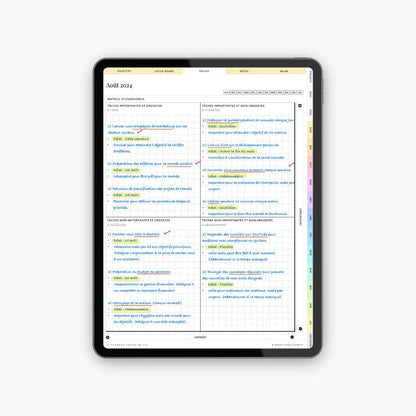 2024 - 2025 Planner digital - Le Planner Coach de Vie - Vertical - InMotion Planner