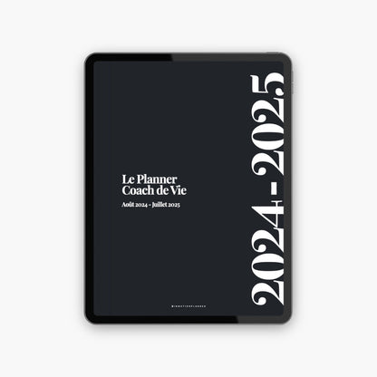 2024 - 2025 Planner digital - Le Planner Coach de Vie - Vertical - InMotion Planner