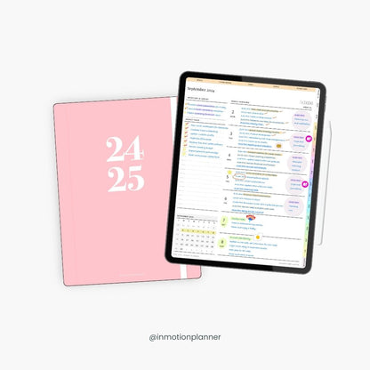 2024 - 2025 Planner digital - Le Planner Coach de Vie - Vertical - InMotion Planner