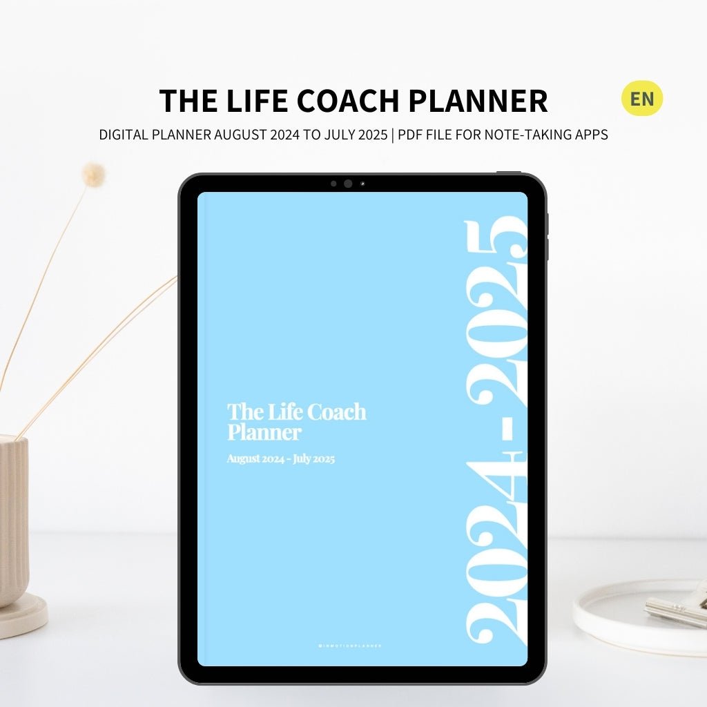 2024 - 2025 Planner digital - Le Planner Coach de Vie - Vertical - InMotion Planner