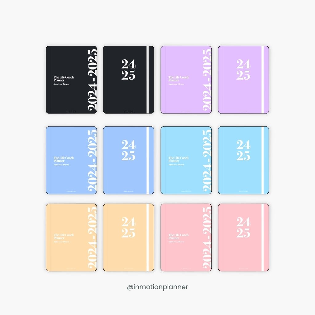 2024 - 2025 Planner digital - Le Planner Coach de Vie - Vertical - InMotion Planner