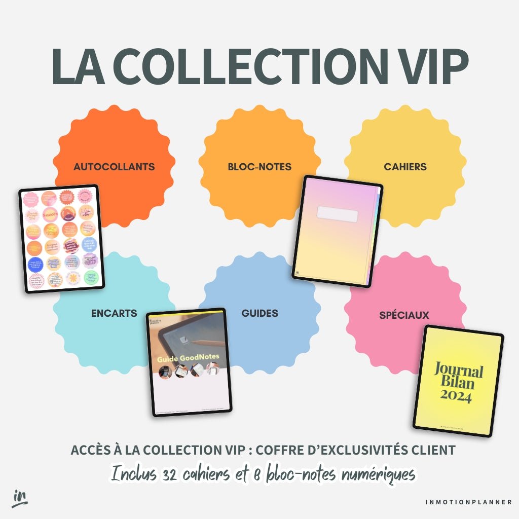 2024 Planner digital - Le Planner Coach de Vie - horizontal - InMotion Planner