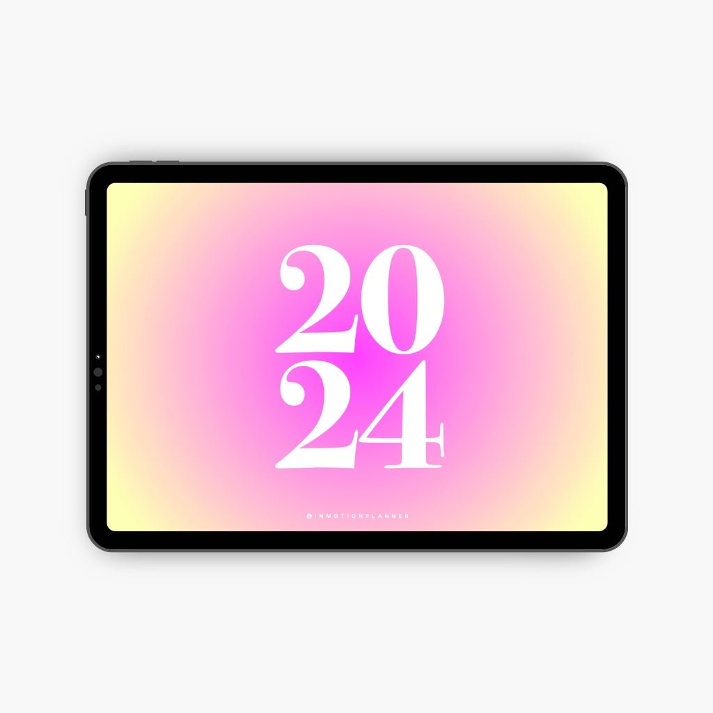 2024 Planner digital - Le Planner Coach de Vie - horizontal - InMotion Planner