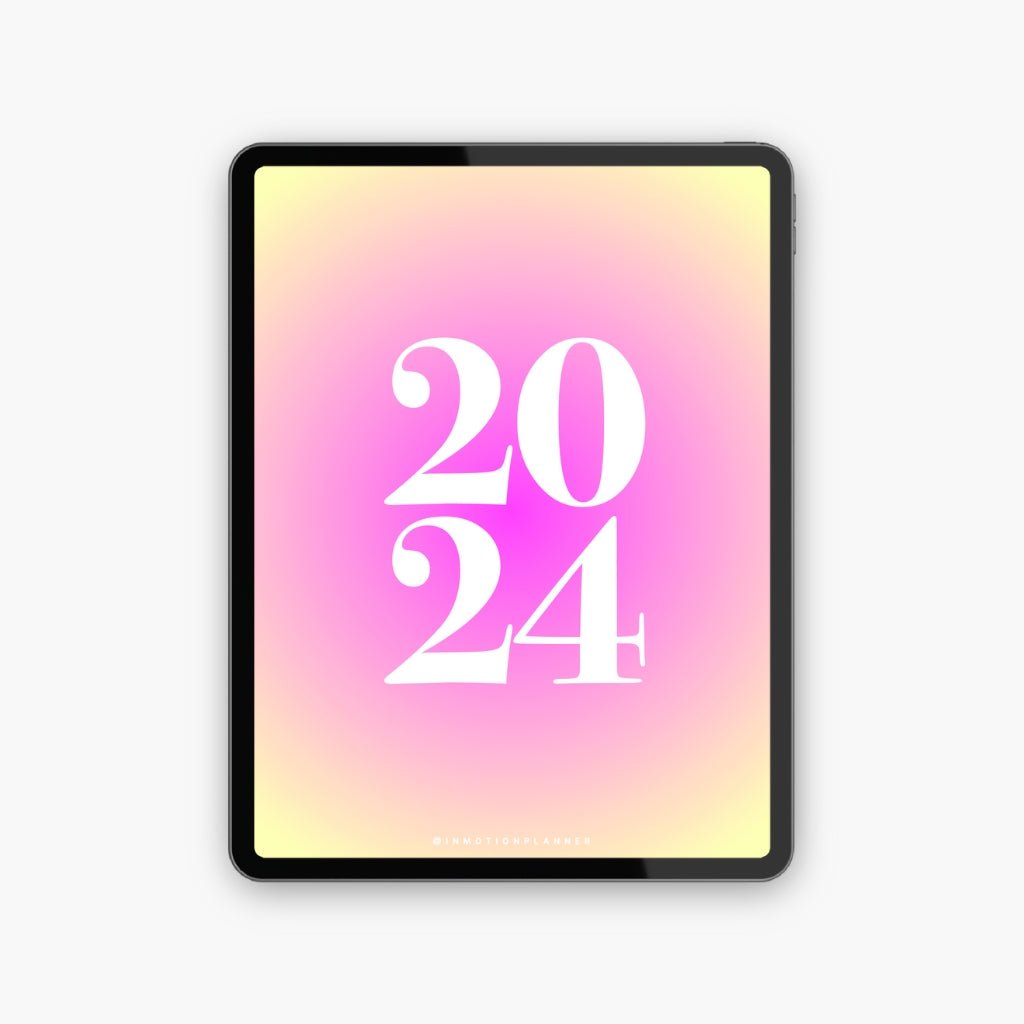 2024 Planner digital - Le Planner Coach de Vie - vertical - InMotion Planner