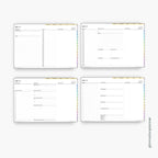 2025 Planner digital - Le Planner Coach de Vie - Horizontal - InMotion Planner