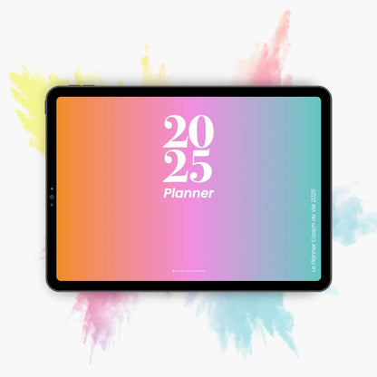 2025 Planner digital - Le Planner Coach de Vie - Horizontal - InMotion Planner