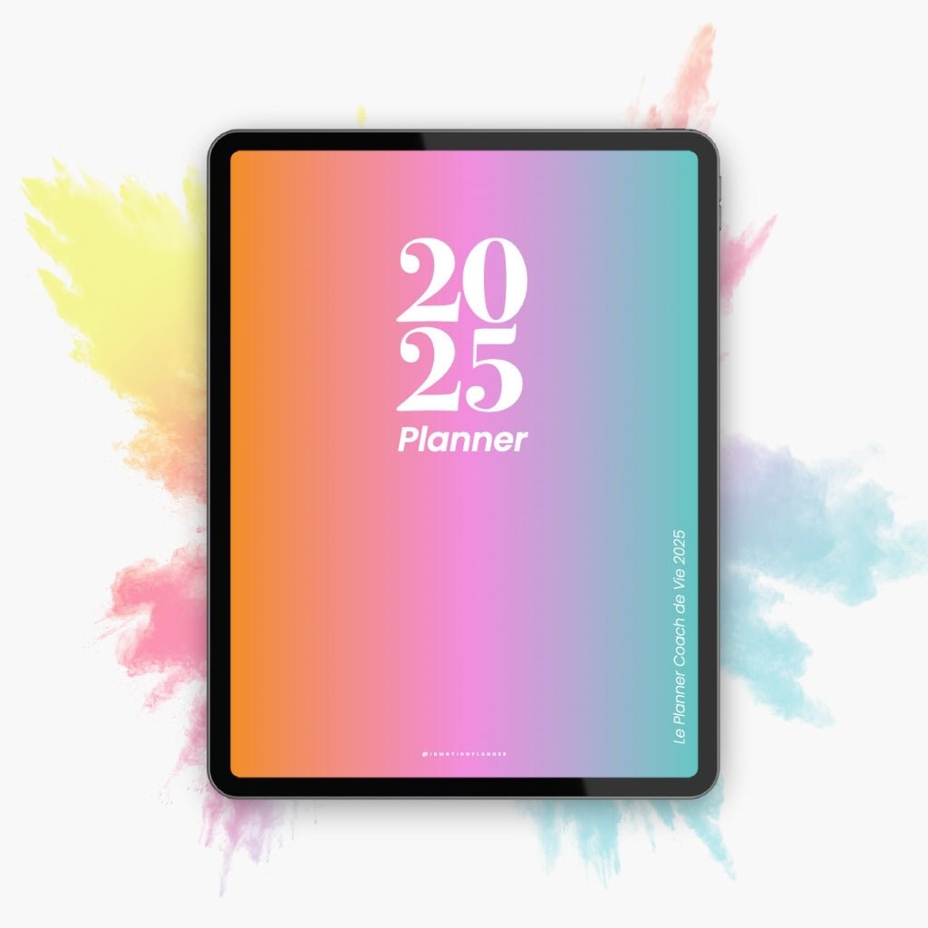 2025 Planner digital - Le Planner Coach de Vie - Vertical - InMotion Planner