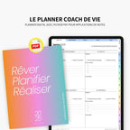 2025 Planner digital - Le Planner Coach de Vie - Vertical - InMotion Planner