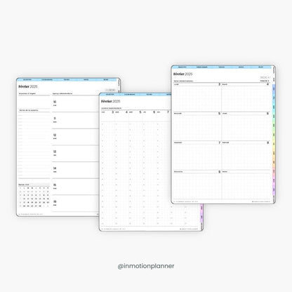 2025 Planner digital - Le Planner Coach de Vie - Vertical - InMotion Planner