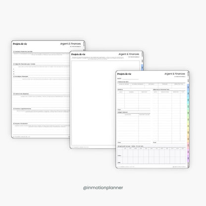 2025 Planner digital - Le Planner Coach de Vie - Vertical - InMotion Planner