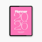 2026 Digital Planner – Vertical (Portuguese)