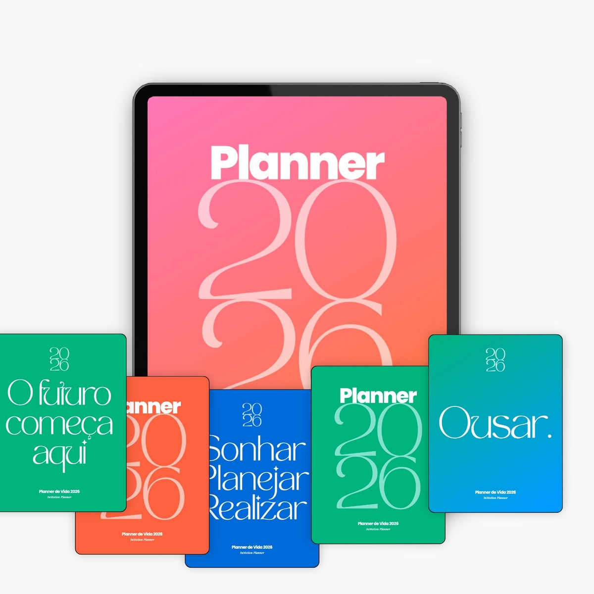 2026 Digital Planner – Vertical (Portuguese)