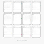 2026 Digital Planner – Vertical (Portuguese)