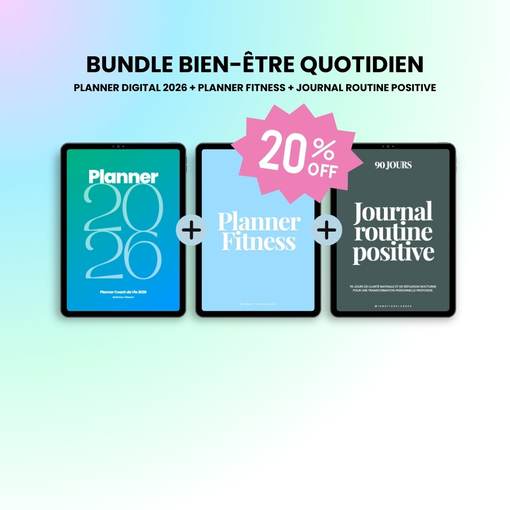 Bundle Bien-être Quotidien 2026