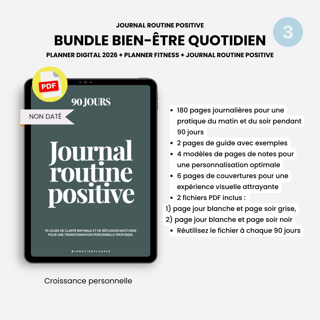 Bundle Bien-être Quotidien 2026