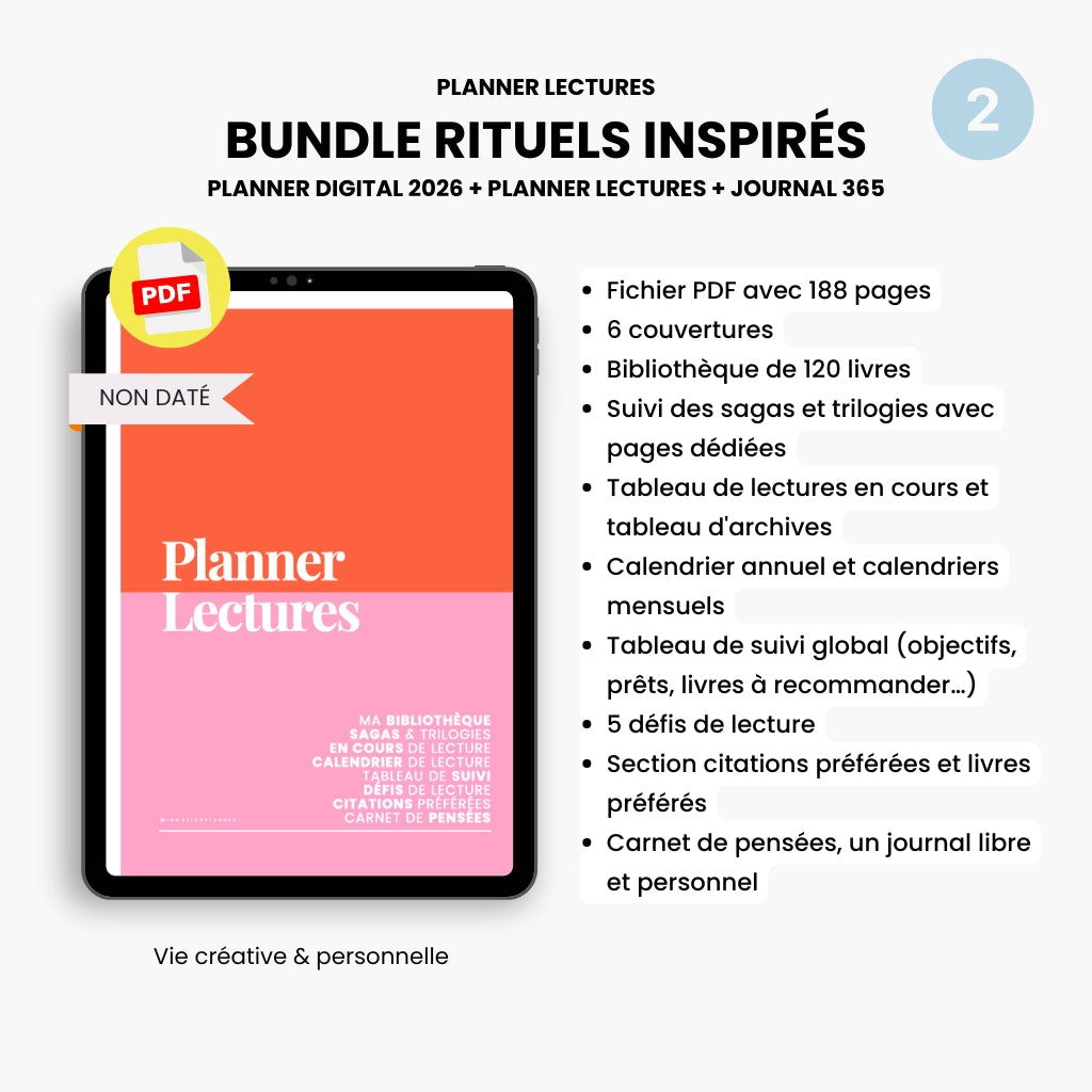 Bundle Rituels Inspirés 2026