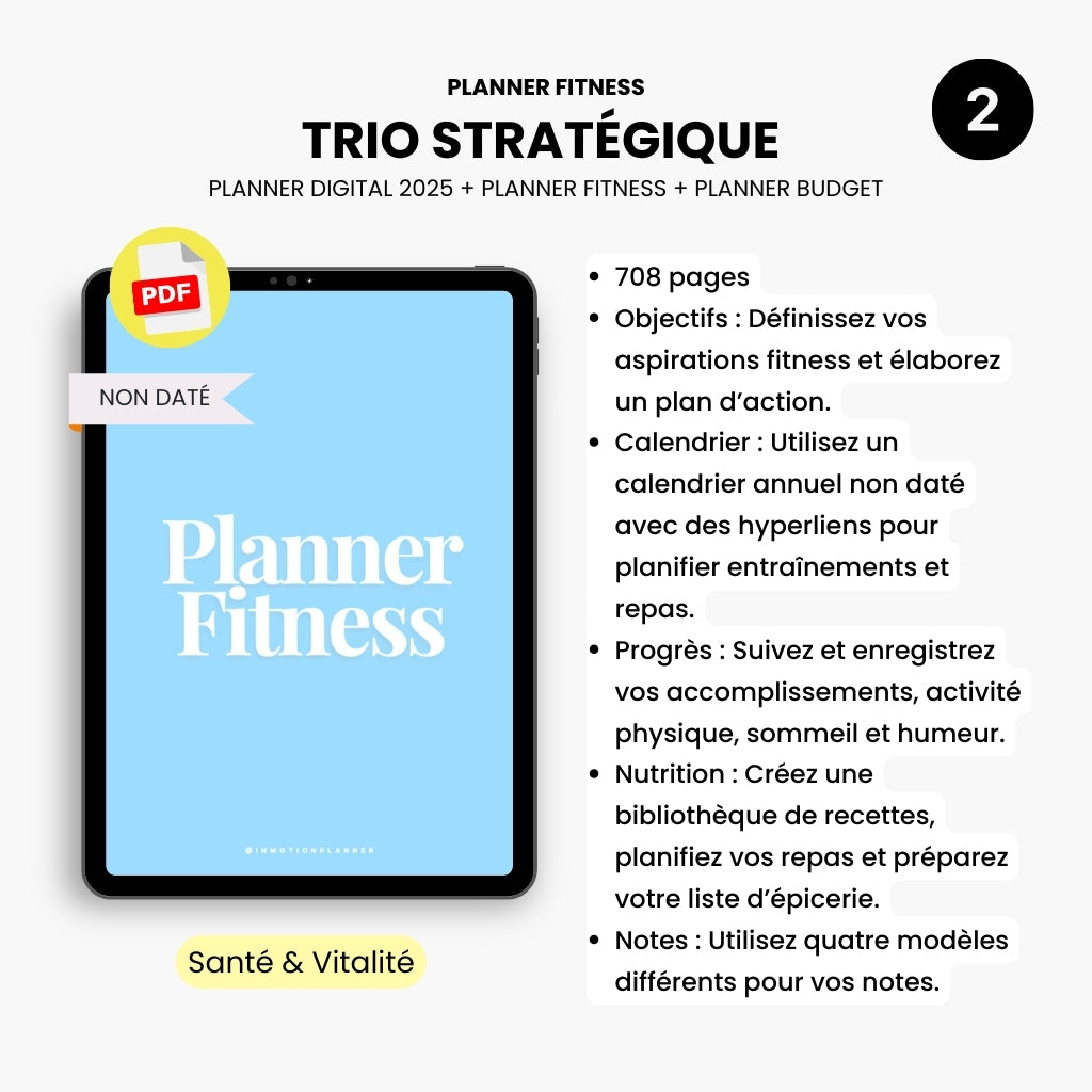 Bundle Trio Stratégique (2025 Vertical)