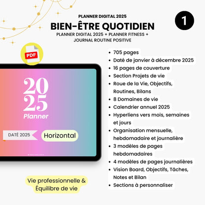 Bundle Bien-être Quotidien - 2025 Horizontal