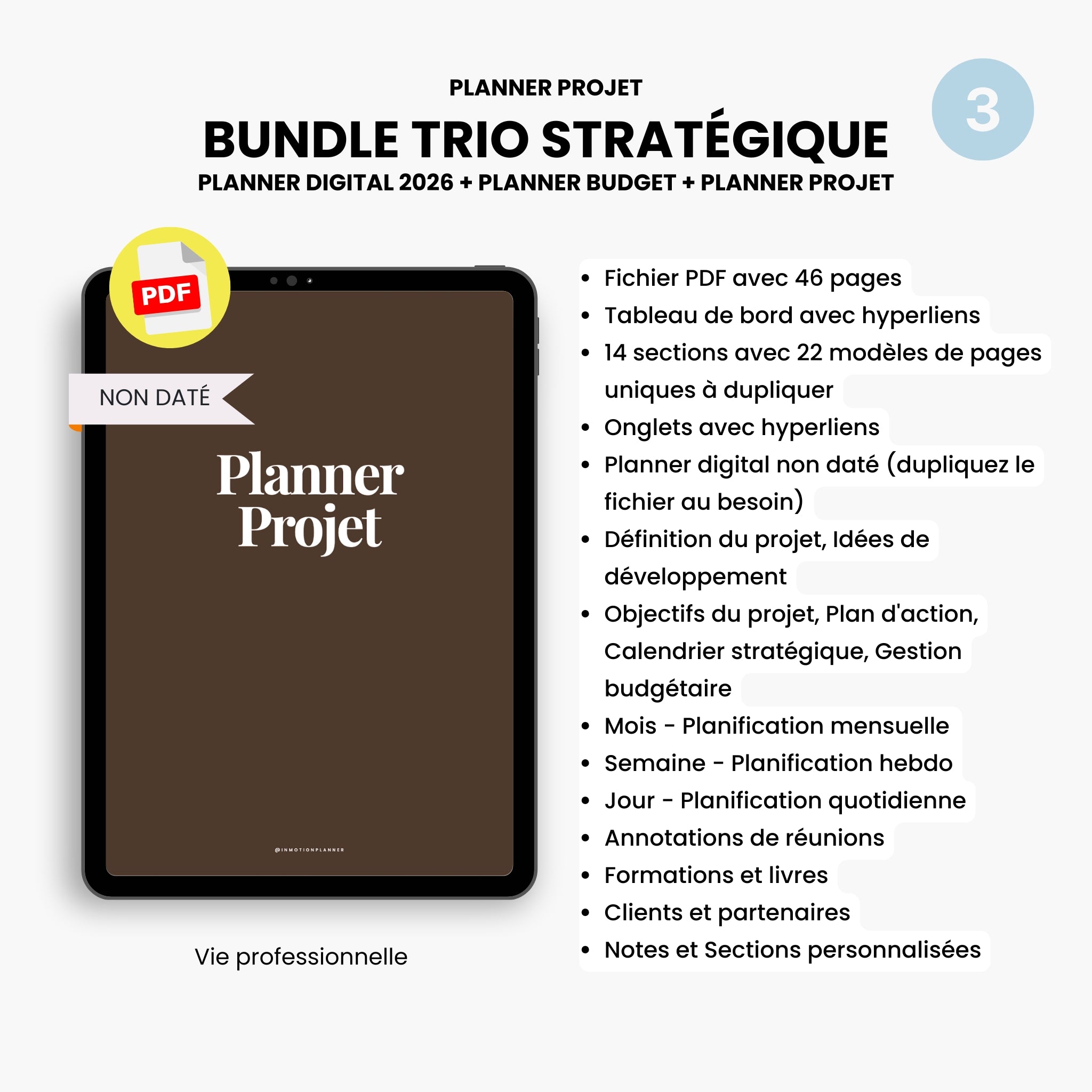 Strategic Trio Bundle (French)