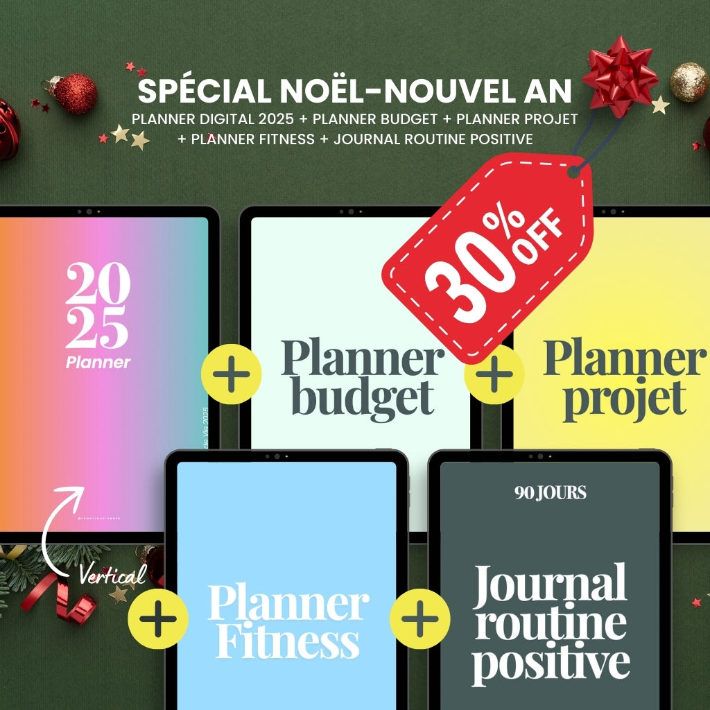 Bundle Spécial Noël-Nouvel An - 2025 Vertical