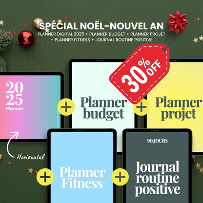 Bundle Spécial Noël-Nouvel An - 2025 Horizontal