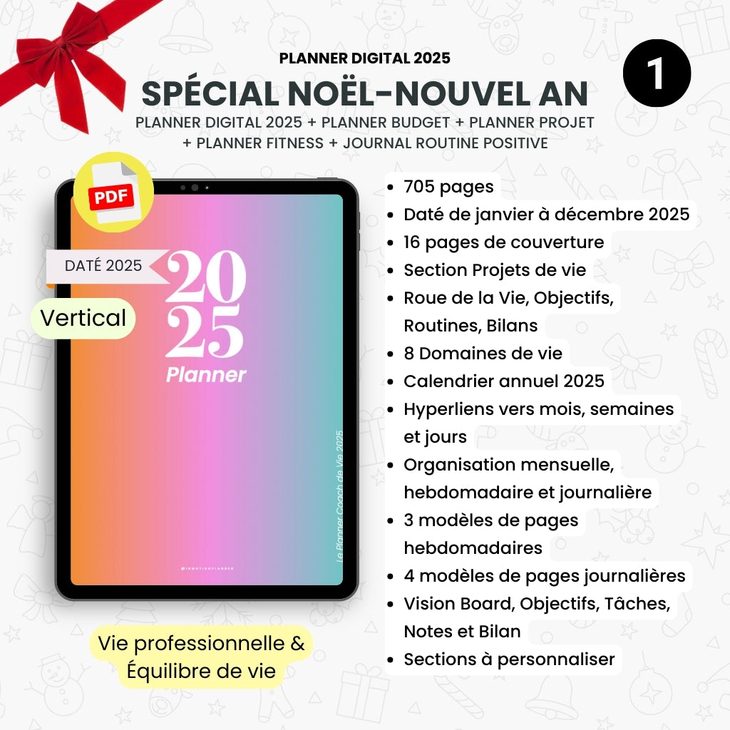 Bundle Spécial Noël-Nouvel An - 2025 Vertical