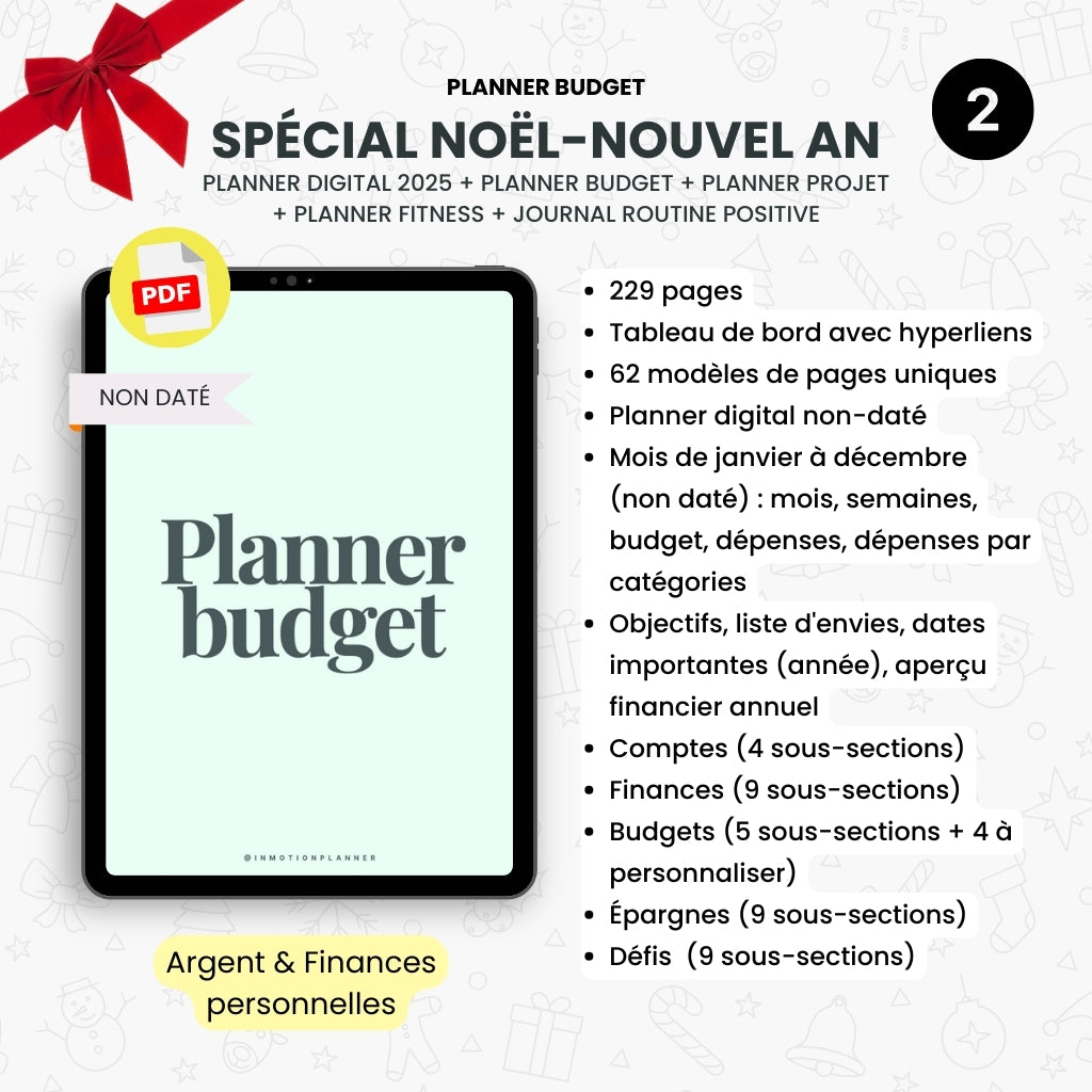 Bundle Spécial Noël-Nouvel An - 2025 Vertical