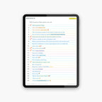 Bucket List Journal (French)