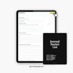 Bucket List Journal (French)