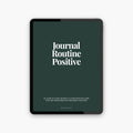 Positive Routine Journal - 90 days (French)