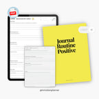 Positive Routine Journal - 90 days (French)