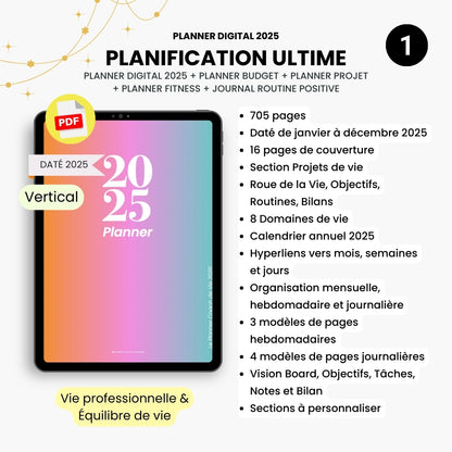 Bundle Planification Ultime - 2025 Vertical