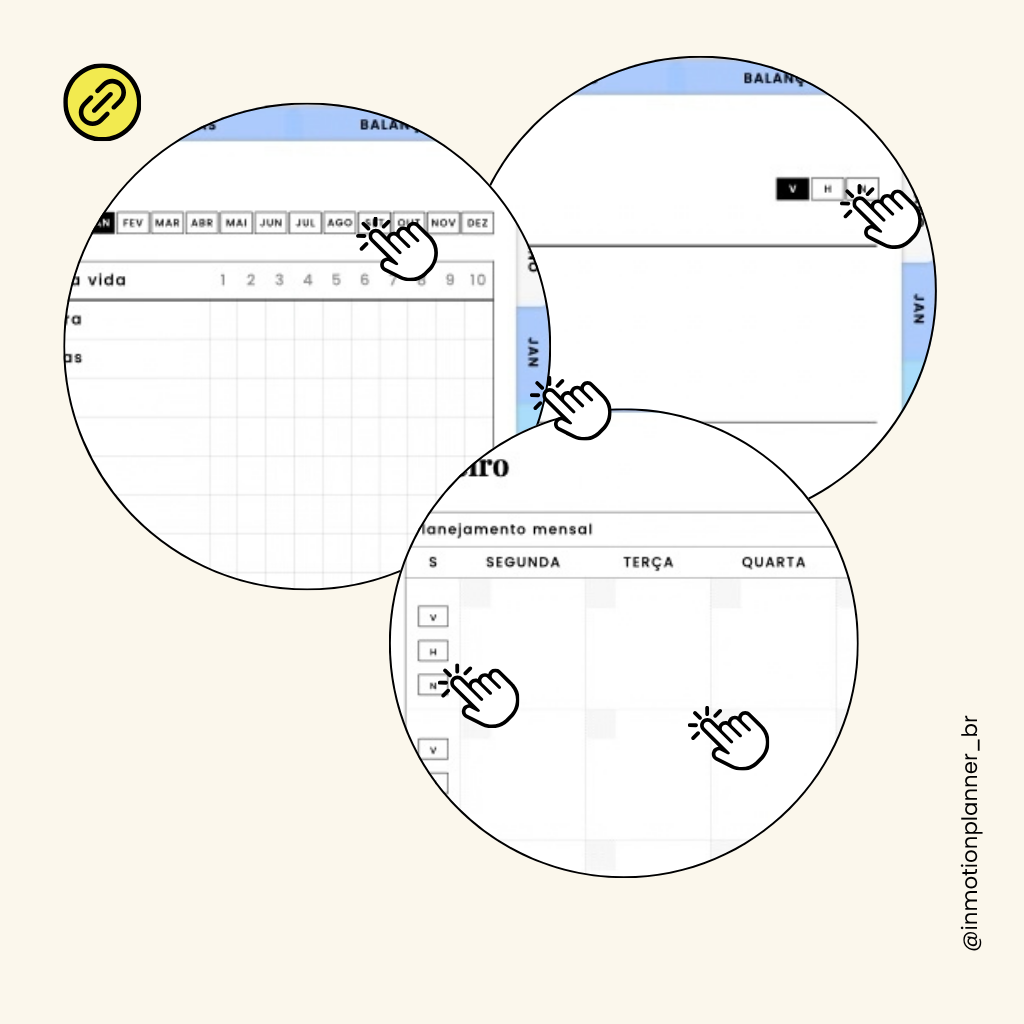 Planner Coach de Vida (Portugais)
