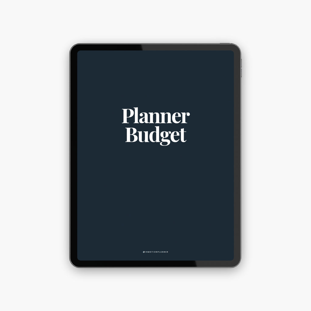 Planner Budget